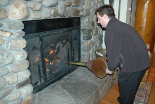 a pair of bellows