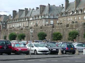 サンマロの城壁 サンマロの城壁